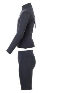 Two Bare Feet Junior Aspect 2.5mm Back Zip Jacket & Shorts Set (Black) 11 Two Bare Feet Junior Aspect 2.5mm Back Zip Jacket & Shorts Set (Black) -Ocean Glide Ready kids aspect back zip jacket black grey grey vista shorts 4