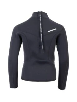 Two Bare Feet Junior Aspect 2.5mm Back Zip Jacket (Black) -Ocean Glide Ready kids aspect back zip jacket black 5