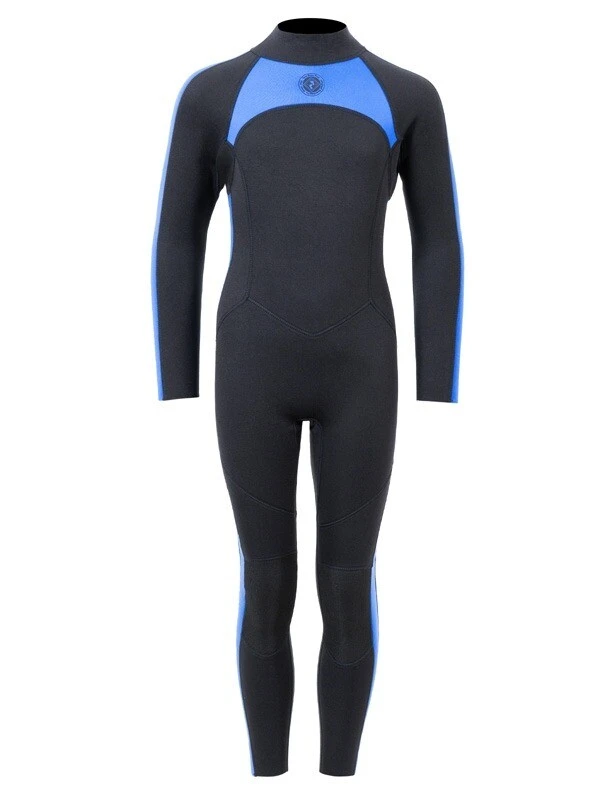 Two Bare Feet Flare 2.5mm Junior Superstretch Wetsuit (Blue) 1 Two Bare Feet Flare 2.5mm Junior Superstretch Wetsuit (Blue)