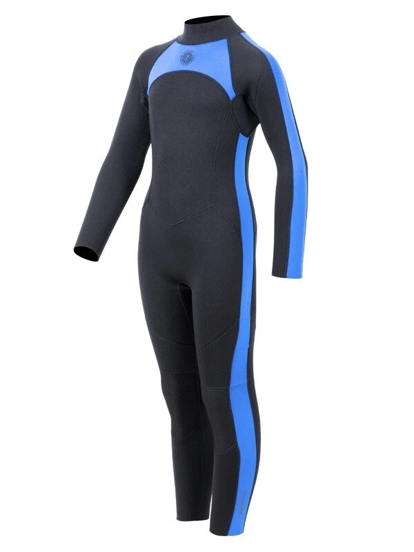 Two Bare Feet Flare 2.5mm Junior Superstretch Wetsuit (Blue) 2 Two Bare Feet Flare 2.5mm Junior Superstretch Wetsuit (Blue) - Image 2
