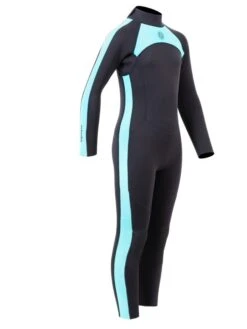Two Bare Feet Flare 2.5mm Junior Superstretch Wetsuit (Mint) -Ocean Glide Ready kids flare full mint 8