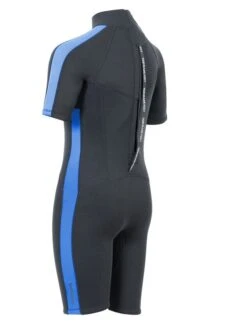 Two Bare Feet Flare 2.5mm Junior Superstretch Shorty Wetsuit (Blue) 12 Two Bare Feet Flare 2.5mm Junior Superstretch Shorty Wetsuit (Blue) -Ocean Glide Ready kids flare shorty blue 4