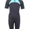 Two Bare Feet Flare 2.5mm Junior Shorty Superstretch Wetsuit (Mint)