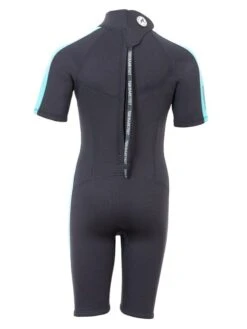 Two Bare Feet Flare 2.5mm Junior Shorty Superstretch Wetsuit (Mint) 13 Two Bare Feet Flare 2.5mm Junior Shorty Superstretch Wetsuit (Mint) -Ocean Glide Ready kids flare shorty mint 5