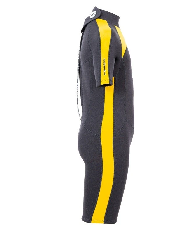 Two Bare Feet Flare 2.5mm Junior Shorty Superstretch Wetsuit (Yellow) 7 Two Bare Feet Flare 2.5mm Junior Shorty Superstretch Wetsuit (Yellow) - Image 7
