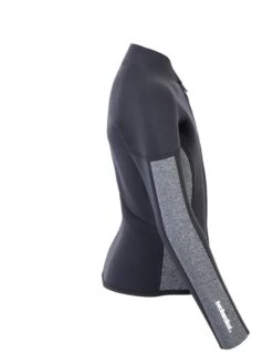 Two Bare Feet Junior Perspective Full Zip 2.5mm Wetsuit Jacket (Black/Grey) -Ocean Glide Ready kids perspective full zip jacket black delta 7