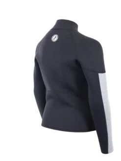 Two Bare Feet Junior Perspective Full Zip 2.5mm Wetsuit Jacket (Black/Grey/Grey) -Ocean Glide Ready kids perspective full zip jacket black grey grey 6