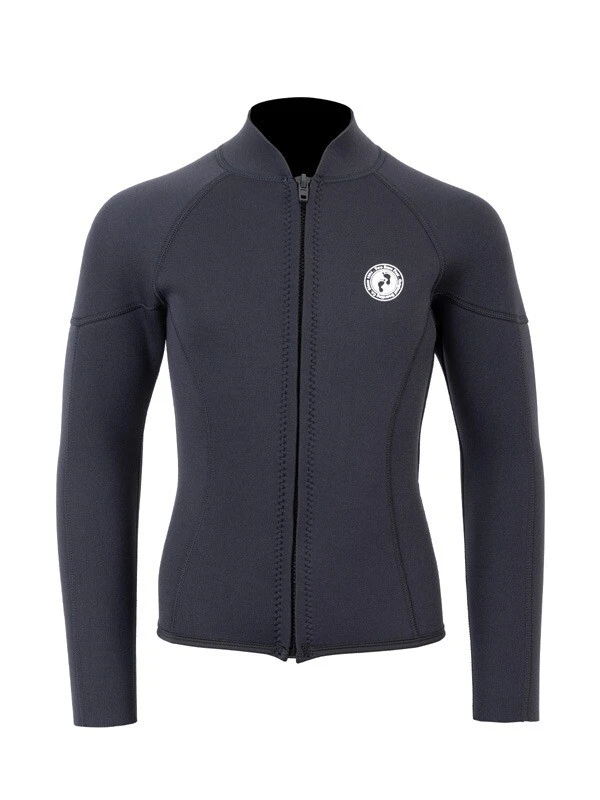 Two Bare Feet Junior Perspective Full Zip 2.5mm Wetsuit Jacket (Black) 1 Two Bare Feet Junior Perspective Full Zip 2.5mm Wetsuit Jacket (Black)