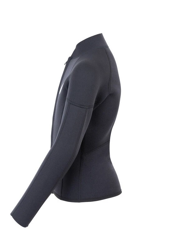 Two Bare Feet Junior Perspective Full Zip 2.5mm Wetsuit Jacket (Black) 3 Two Bare Feet Junior Perspective Full Zip 2.5mm Wetsuit Jacket (Black) - Image 3