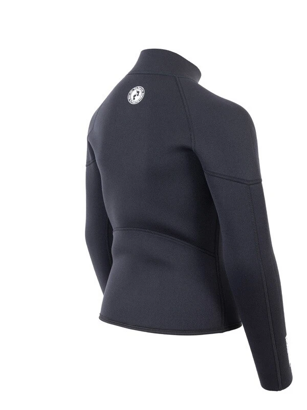 Two Bare Feet Junior Perspective Full Zip 2.5mm Wetsuit Jacket (Black) 6 Two Bare Feet Junior Perspective Full Zip 2.5mm Wetsuit Jacket (Black) - Image 6