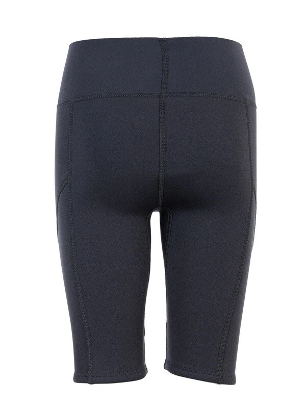 Two Bare Feet Junior Perspective Half Zip 2.5mm Wetsuit Jacket And Shorts Set (Black/Blue) - Image 8