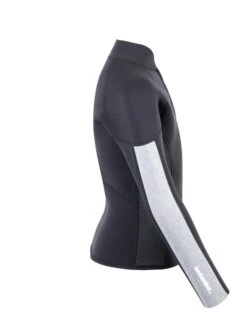 Two Bare Feet Junior Perspective Half Zip 2.5mm Wetsuit Jacket (Black/Grey/Grey) -Ocean Glide Ready kids prespective half zip jacket black grey grey 7