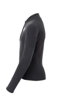 Two Bare Feet Junior Thermal Quarter Zip Watersports Fleece -Ocean Glide Ready kids thermal quarter zip watersports fleece black 3