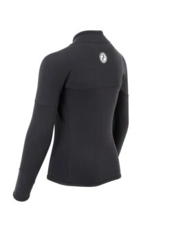 Two Bare Feet Junior Thermal Quarter Zip Watersports Fleece -Ocean Glide Ready kids thermal quarter zip watersports fleece black 4