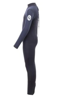 Two Bare Feet Thunderclap 4/3mm Junior Winter Wetsuit (Black) -Ocean Glide Ready kids thunderclap full 4.3 wetsuit black 3 2