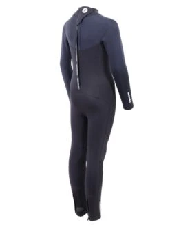 Two Bare Feet Thunderclap 4/3mm Junior Winter Wetsuit (Black) -Ocean Glide Ready kids thunderclap full 4.3 wetsuit black 6 2