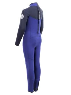 Two Bare Feet Thunderclap 5/4mm Junior Winter Wetsuit (Navy) -Ocean Glide Ready kids thunderclap full 4.3 wetsuit navy 4