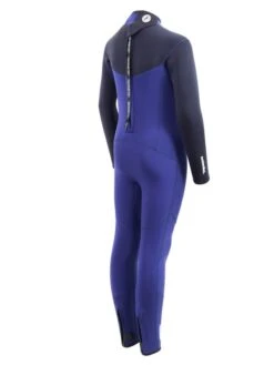 Two Bare Feet Thunderclap 5/4mm Junior Winter Wetsuit (Navy) -Ocean Glide Ready kids thunderclap full 4.3 wetsuit navy 6