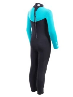 Two Bare Feet Thunderclap 2.5mm Junior Wetsuit (Aqua / Black) -Ocean Glide Ready kids thunderclap full wetsuit aqua 6