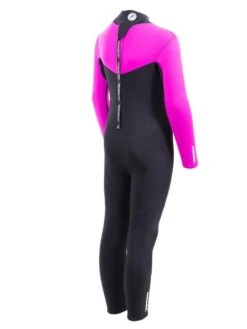 Two Bare Feet Thunderclap 2.5mm Junior Wetsuit (Pink / Black) -Ocean Glide Ready kids thunderclap full wetsuit pink 6