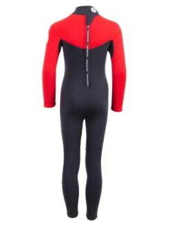 Two Bare Feet Thunderclap 2.5mm Junior Wetsuit (Red / Black) -Ocean Glide Ready kids thunderclap full wetsuit red 5 1