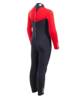Two Bare Feet Thunderclap 2.5mm Junior Wetsuit (Red / Black) -Ocean Glide Ready kids thunderclap full wetsuit red 6 1