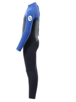 Two Bare Feet Thunderclap Pro 3/2mm Junior Wetsuit (Black / Blue) 12 Two Bare Feet Thunderclap Pro 3/2mm Junior Wetsuit (Black / Blue) -Ocean Glide Ready kids thunderclap pro blue 3