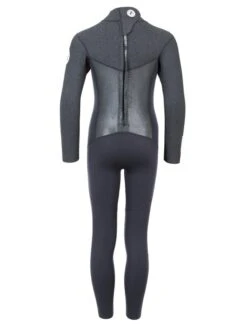 Two Bare Feet Thunderclap Pro 3/2mm Junior Wetsuit (Black / Dark Grey) -Ocean Glide Ready kids thunderclap pro dark grey 5
