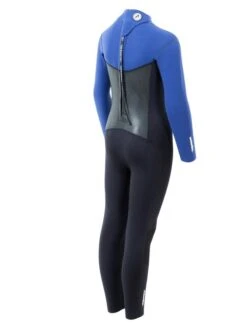 Two Bare Feet Thunderclap Pro 5/4mm Junior Winter Wetsuit (Black / Blue) -Ocean Glide Ready kids thunderclap pro 4.3 blue 6