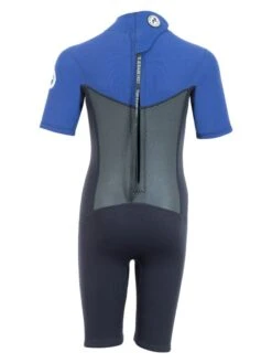 Two Bare Feet Thunderclap Pro 3/2mm Junior Shorty Wetsuit (Black/Blue) 12 Two Bare Feet Thunderclap Pro 3/2mm Junior Shorty Wetsuit (Black/Blue) -Ocean Glide Ready kids thunderclap pro shorty blue 5