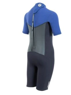 Two Bare Feet Thunderclap Pro 3/2mm Junior Shorty Wetsuit (Black/Blue) 13 Two Bare Feet Thunderclap Pro 3/2mm Junior Shorty Wetsuit (Black/Blue) -Ocean Glide Ready kids thunderclap pro shorty blue 6