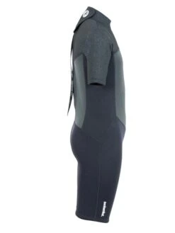 Two Bare Feet Thunderclap Pro 3/2mm Junior Shorty Wetsuit (Black/Dark Grey) -Ocean Glide Ready kids thunderclap pro shorty dark grey 7