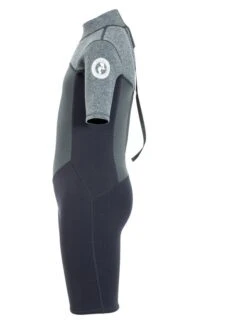 Two Bare Feet Thunderclap Pro 3/2mm Junior Shorty Wetsuit (Black/Delta Grey) 10 Two Bare Feet Thunderclap Pro 3/2mm Junior Shorty Wetsuit (Black/Delta Grey) -Ocean Glide Ready kids thunderclap pro shorty delta 3