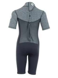Two Bare Feet Thunderclap Pro 3/2mm Junior Shorty Wetsuit (Black/Delta Grey) 12 Two Bare Feet Thunderclap Pro 3/2mm Junior Shorty Wetsuit (Black/Delta Grey) -Ocean Glide Ready kids thunderclap pro shorty delta 5