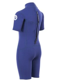 Two Bare Feet Thunderclap 2.5mm Junior Shorty Wetsuit (Navy) -Ocean Glide Ready kids thunderclap shorty navy 4