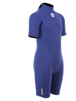 Two Bare Feet Thunderclap 2.5mm Junior Shorty Wetsuit (Navy) -Ocean Glide Ready kids thunderclap shorty navy 8