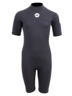 Two Bare Feet Thunderclap 2.5mm Junior Shorty Wetsuit (Black)