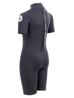 Two Bare Feet Thunderclap 2.5mm Junior Shorty Wetsuit (Black) -Ocean Glide Ready kids thunderclap shorty wetsuit black 4