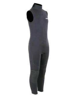 Two Bare Feet Thunderclap 2.5mm Junior Sleeveless Wetsuit (Black) -Ocean Glide Ready kids thunderclap sleeveless full leg black 8 1