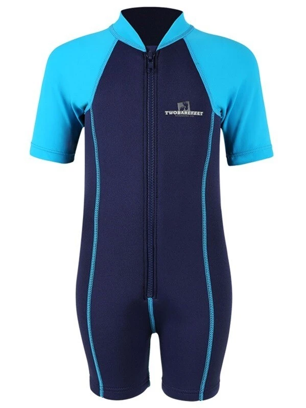 Essentials Baby Swim Kit - Lycra Arm Wetsuit + Nappy Shorts (Aqua) 2 Essentials Baby Swim Kit - Lycra Arm Wetsuit + Nappy Shorts (Aqua) - Image 2