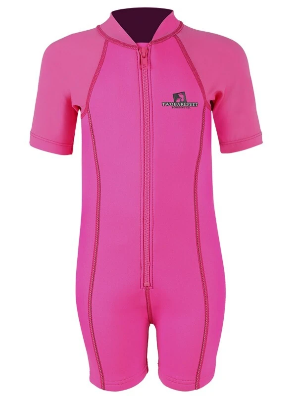 Essentials Baby Swim Kit - Lycra Arm Wetsuit + Nappy Shorts (Pink) 2 Essentials Baby Swim Kit - Lycra Arm Wetsuit + Nappy Shorts (Pink) - Image 2