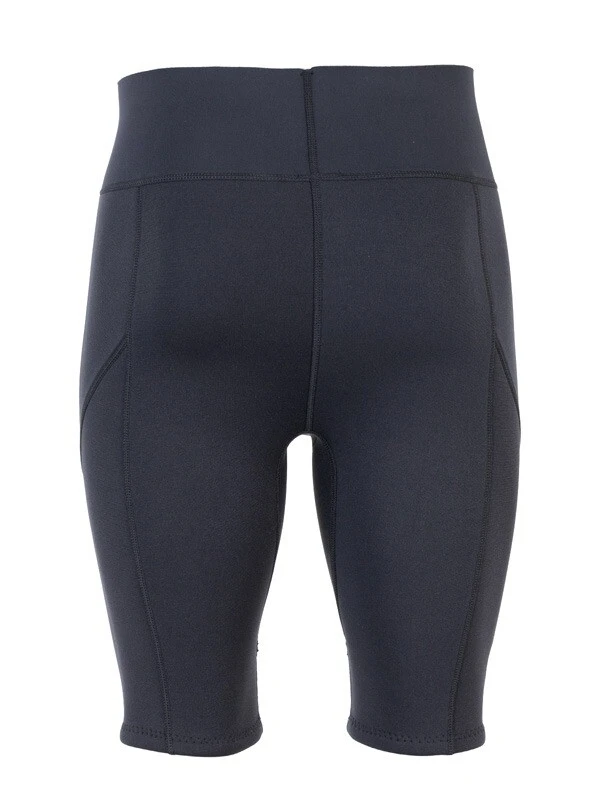 Two Bare Feet Mens Aspect Fleece Lined Zipless Thermal 2.5mm Superstretch Wetsuit Top & Shorts Set (Black/Grey/Grey) 8 Two Bare Feet Mens Aspect Fleece Lined Zipless Thermal 2.5mm Superstretch Wetsuit Top & Shorts Set (Black/Grey/Grey) - Image 8