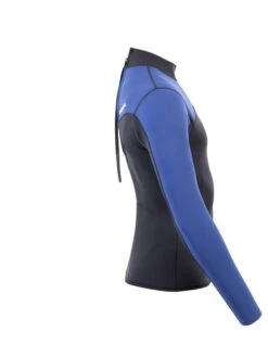 Two Bare Feet Mens Aspect Back Zip 2.5mm Wetsuit Jacket (Black/Blue) 14 Two Bare Feet Mens Aspect Back Zip 2.5mm Wetsuit Jacket (Black/Blue) -Ocean Glide Ready mens aspect back zip jacket black blue denim 7 1