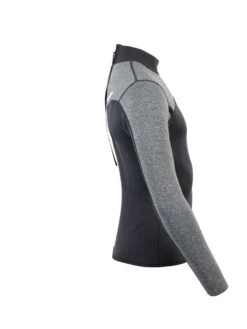 Two Bare Feet Mens Aspect Back Zip 2.5mm Wetsuit Jacket (Black/Grey) -Ocean Glide Ready mens aspect back zip jacket black delta 7 5