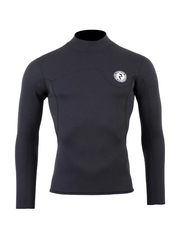 Two Bare Feet Mens Aspect Back Zip 2.5mm Wetsuit Jacket (Black) 1 Two Bare Feet Mens Aspect Back Zip 2.5mm Wetsuit Jacket (Black)