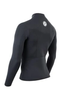 Two Bare Feet Mens Aspect Fleece Lined Zipless Thermal 2.5mm Superstretch Wetsuit Top (Black) -Ocean Glide Ready mens aspect fleece lined thermal top black 4