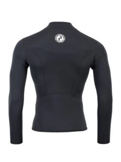 Two Bare Feet Mens Aspect Fleece Lined Zipless Thermal 2.5mm Superstretch Wetsuit Top (Black) -Ocean Glide Ready mens aspect fleece lined thermal top black 5