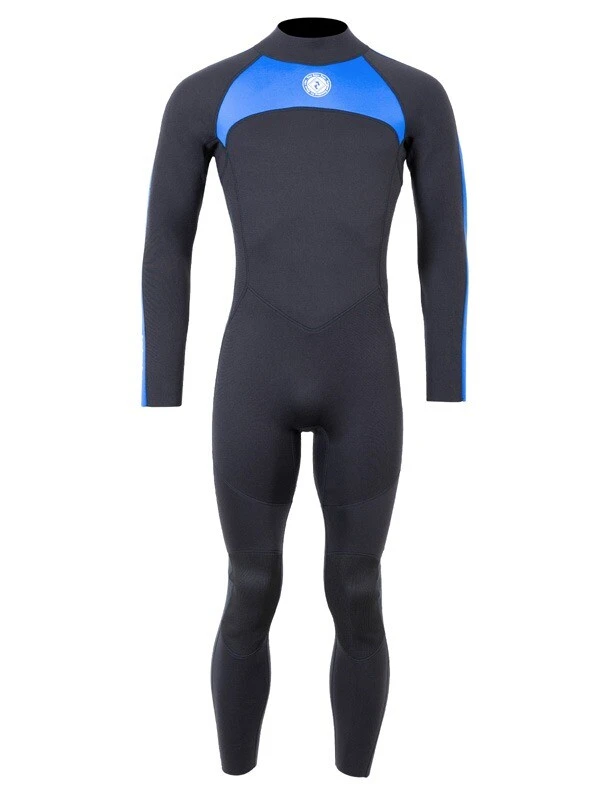 Two Bare Feet Flare 2.5mm Mens Superstretch Full Length Wetsuit (Blue) 1 Two Bare Feet Flare 2.5mm Mens Superstretch Full Length Wetsuit (Blue)
