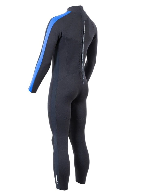 Two Bare Feet Flare 2.5mm Mens Superstretch Full Length Wetsuit (Blue) 4 Two Bare Feet Flare 2.5mm Mens Superstretch Full Length Wetsuit (Blue) - Image 4