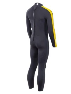 Two Bare Feet Flare 2.5mm Mens Superstretch Full Length Wetsuit (Yellow) -Ocean Glide Ready mens flare full yellow 6